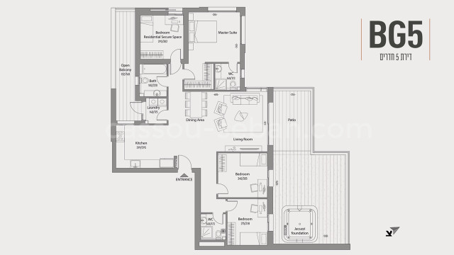 Projeto novo Apartamento garden Jerusalém