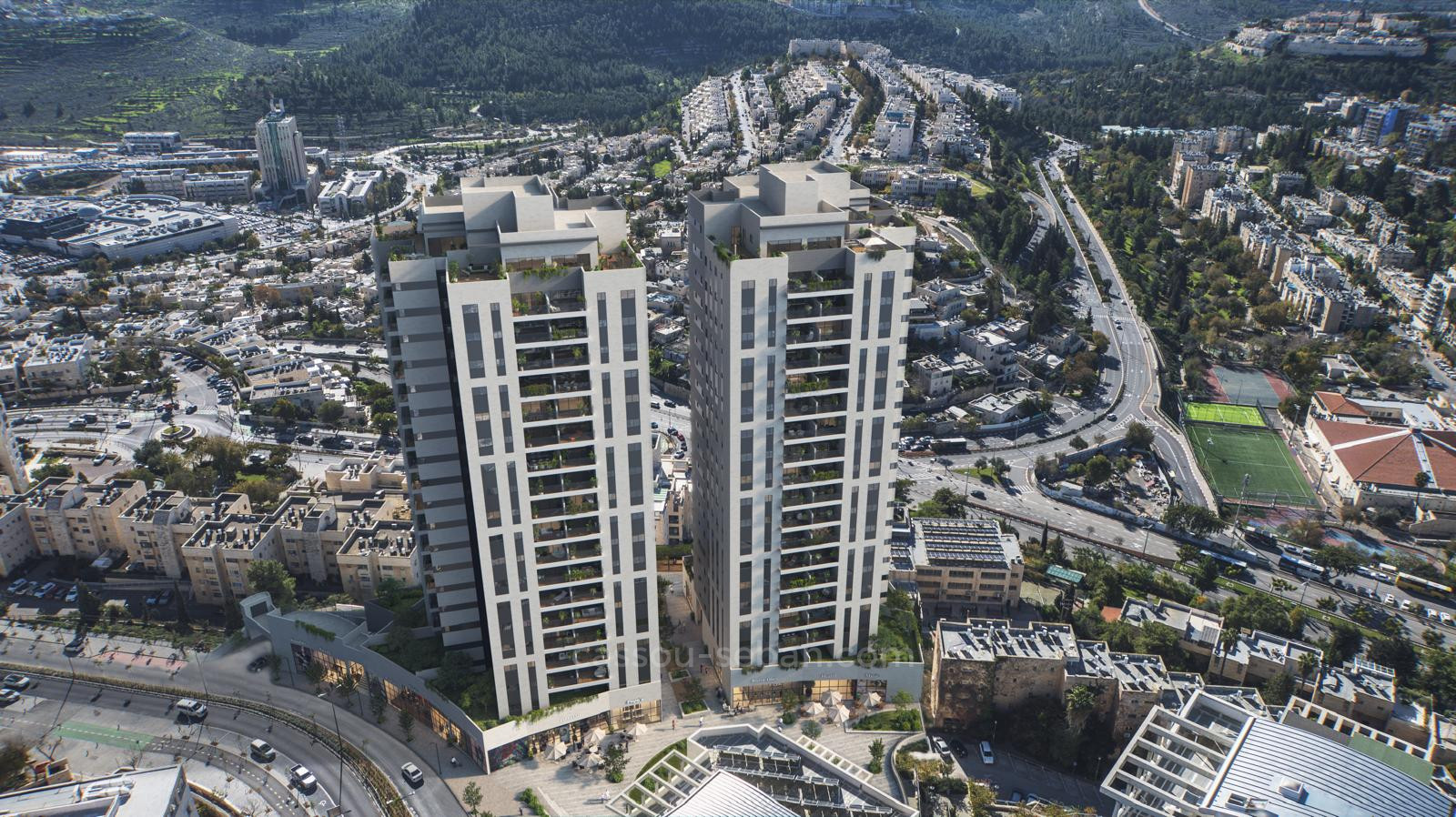 Apartamento 3 cômodos  Jerusalém Ramat Sharet 144-IBL-649