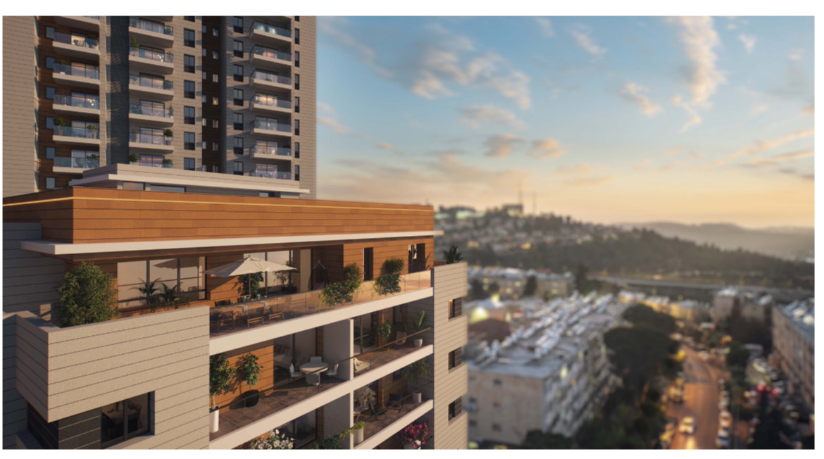 Apartamento 4 cômodos Jerusalém Kiryat Menahem 144-IBL-678