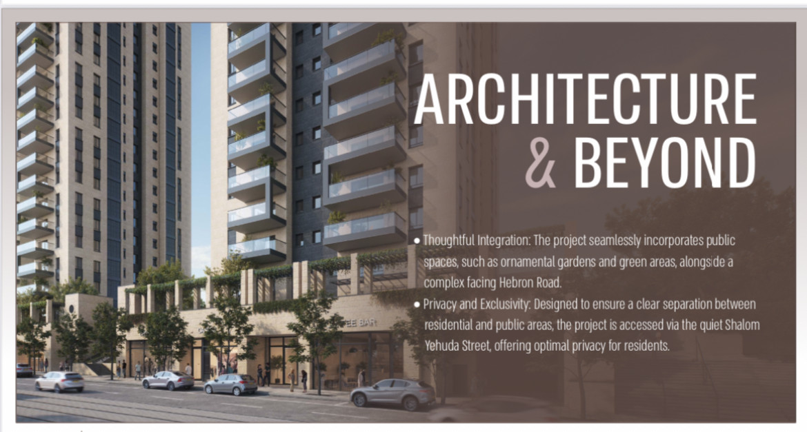 Apartamento 5 cômodos Jerusalém Arnona 144-IBL-681