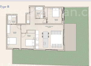 Novo projeto Apartamento garden Tel Aviv