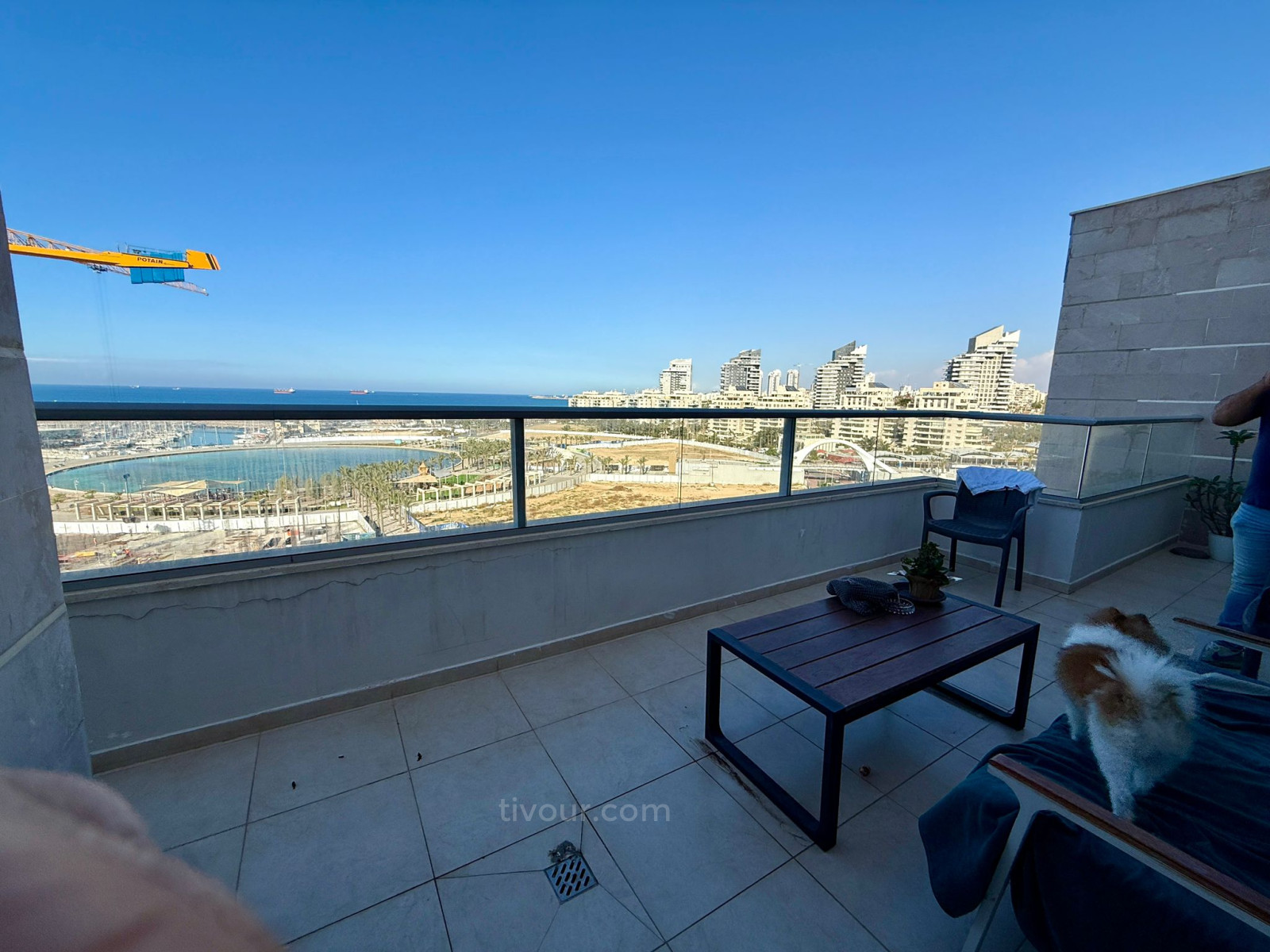 Apartamento 5 cômodos Ashdod Marina 210-IBL-2070