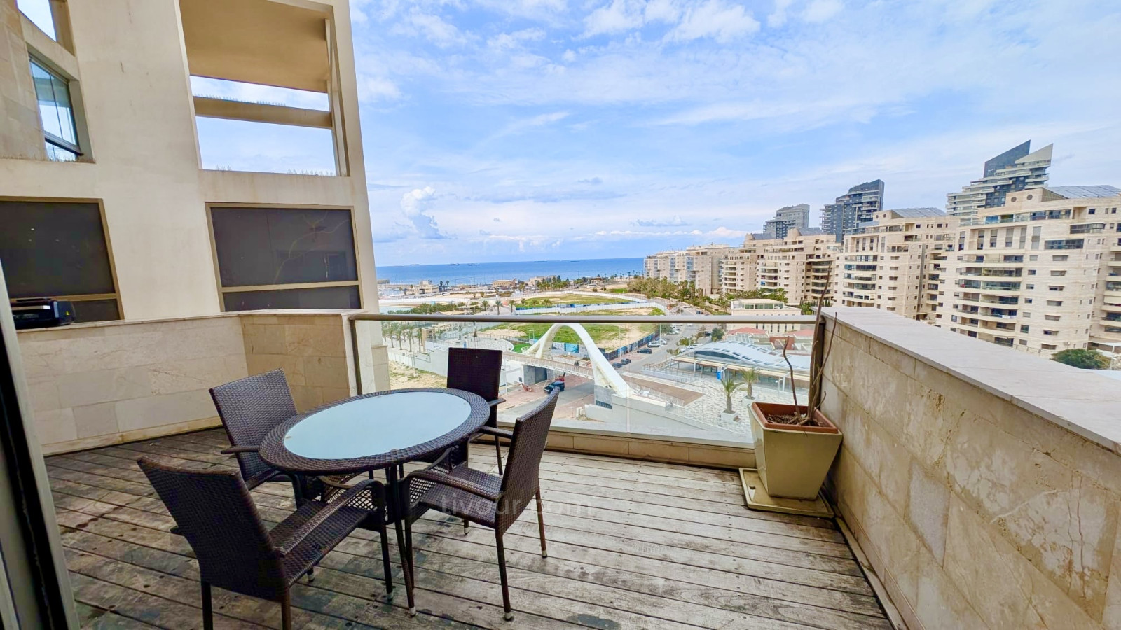 Apartamento 5 cômodos Ashdod Marina 210-IBL-2083