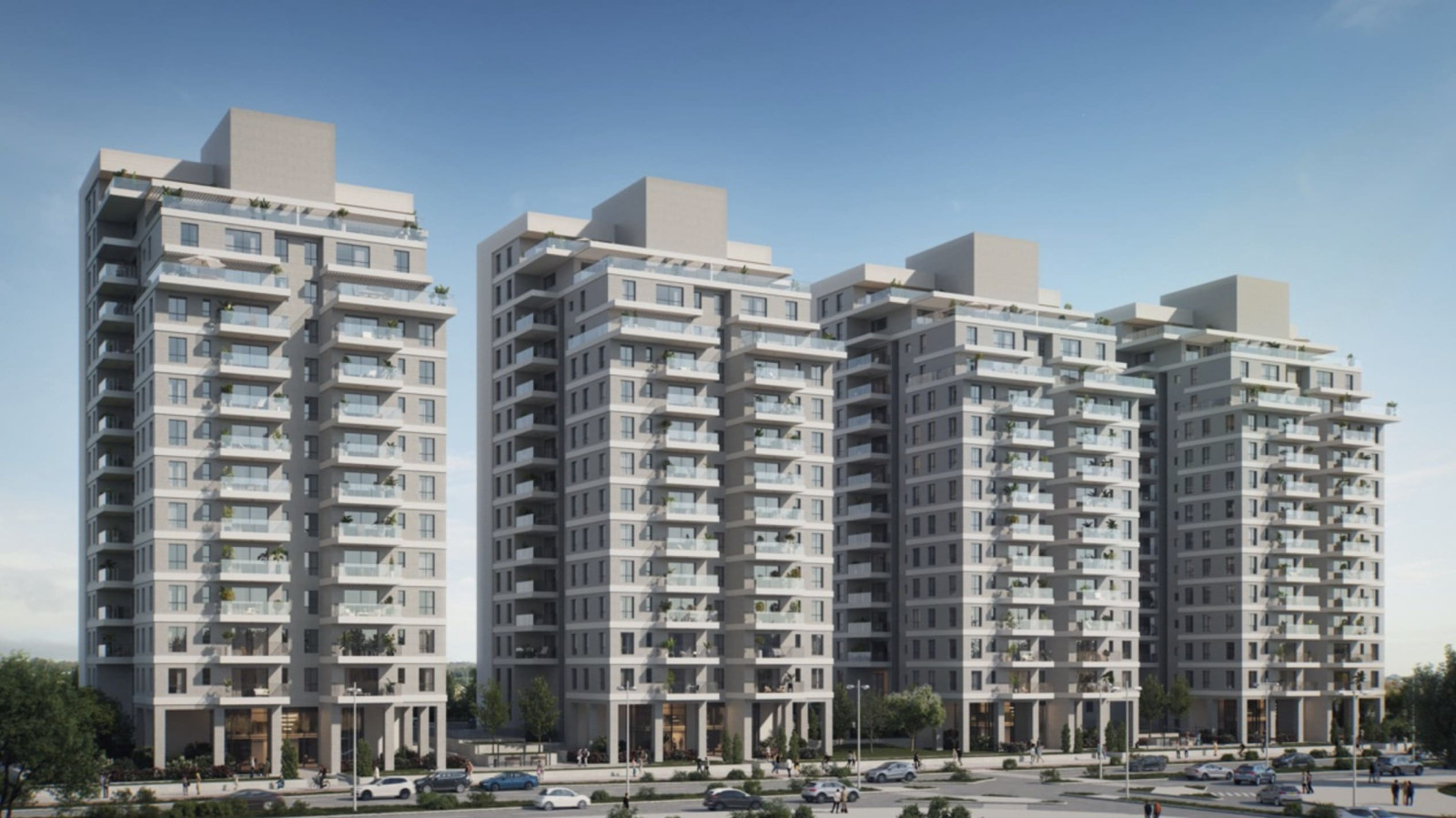 Apartamento 5 cômodos Ashdod Shimon Peres 210-IBL-2090