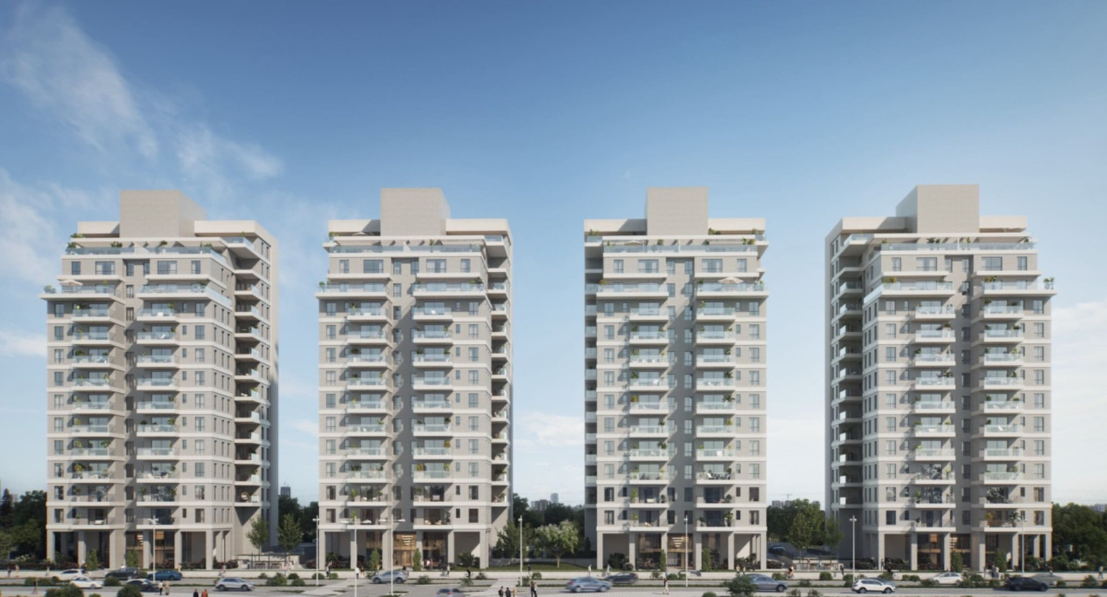 Apartamento 5 cômodos Ashdod Shimon Peres 210-IBL-2090