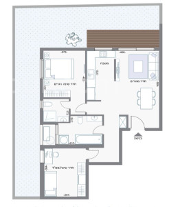 Novo projeto Apartamento garden Bat yam