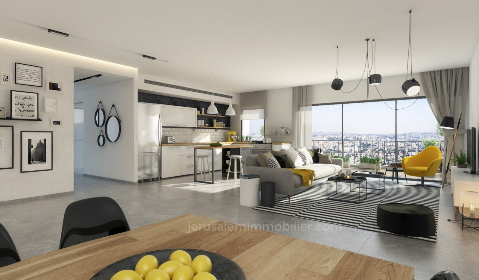 Apartamento 4 cômodos  Jerusalém Kiryat Yovel 226-IBL-1785