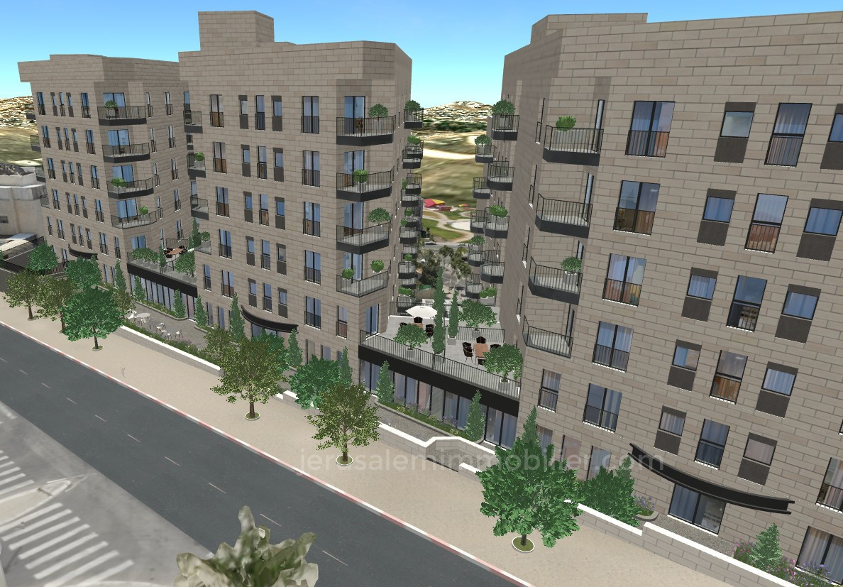 Apartamento 2 cômodos Jerusalém Har Homa 226-IBL-1931