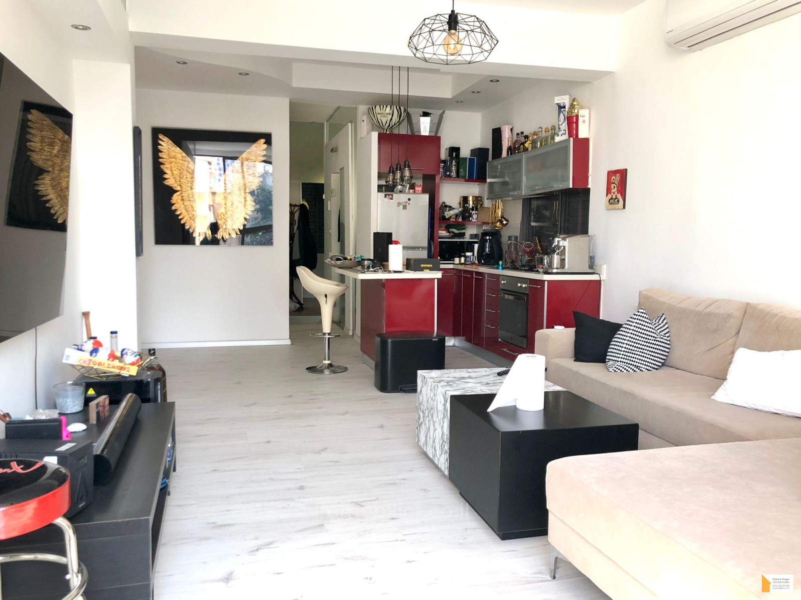 Apartamento 3 cômodos  Tel Aviv Bazel 232-IBL-3835