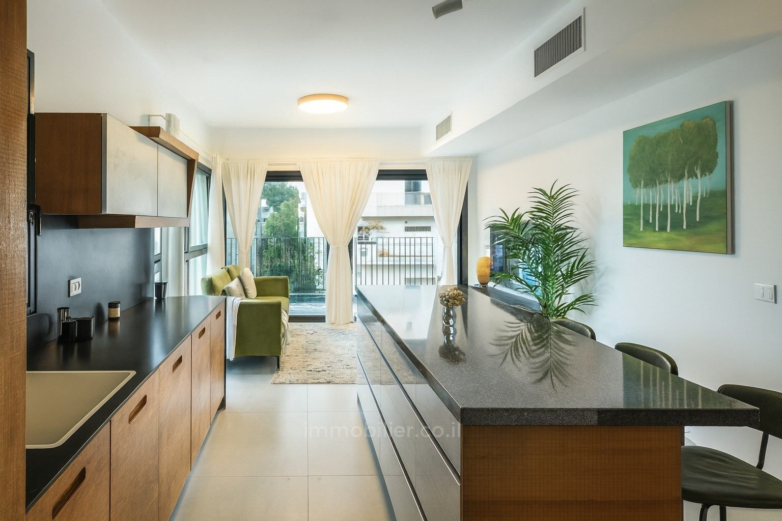 Apartamento 3 cômodos Tel Aviv Nordau 232-IBL-3998