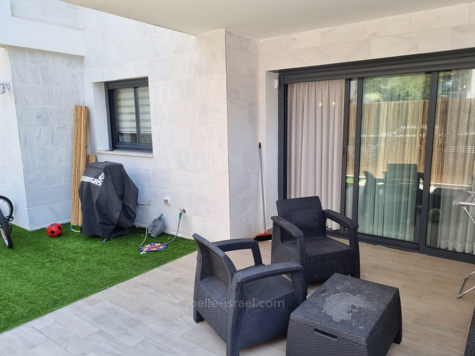 Apartamento garden 5 cômodos  Netanya Agamim 316-IBL-1623