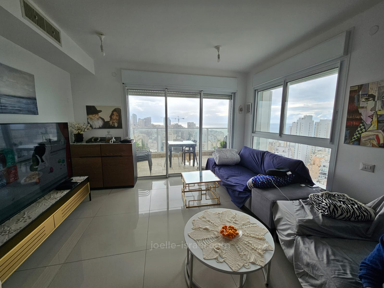 Apartamento 3 cômodos  Netanya Kikar 316-IBL-1664