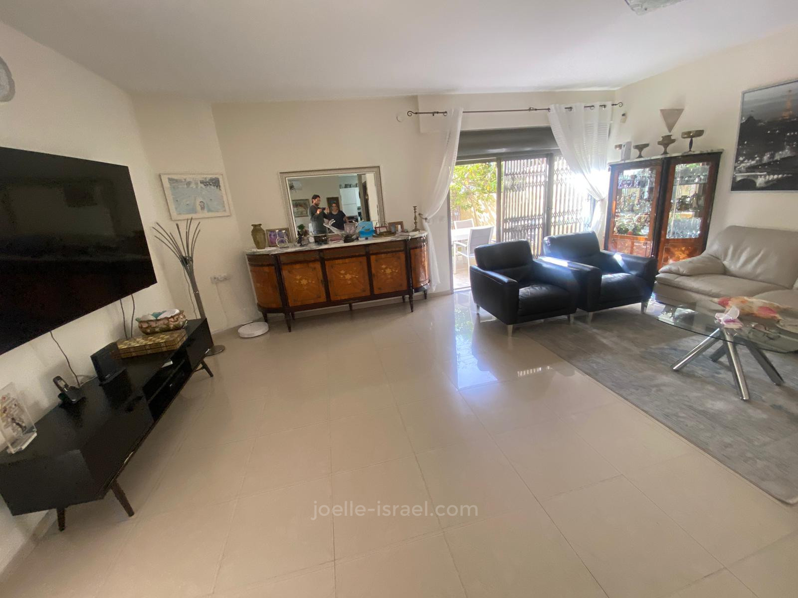 Apartamento garden 5 cômodos  Netanya Centro da cidade 316-IBL-1685