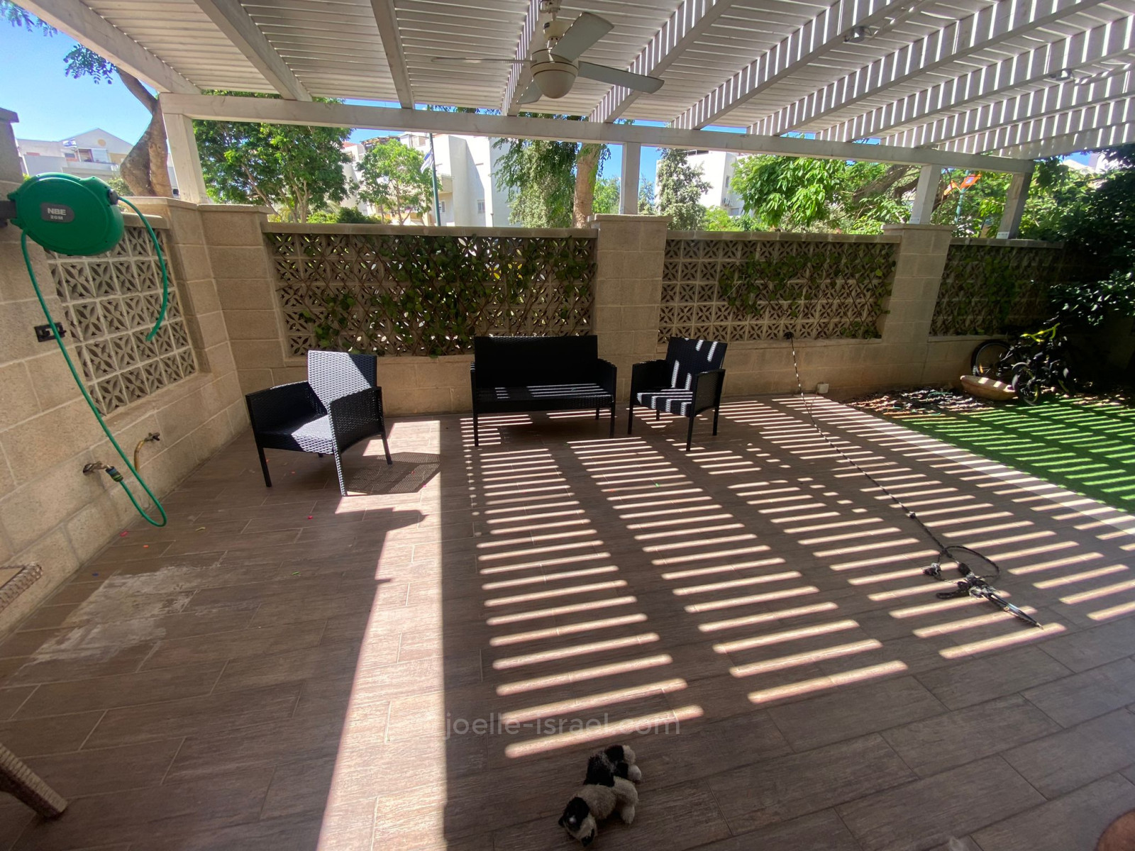 Apartamento garden 6 cômodos  Netanya Agamim 316-IBL-1699