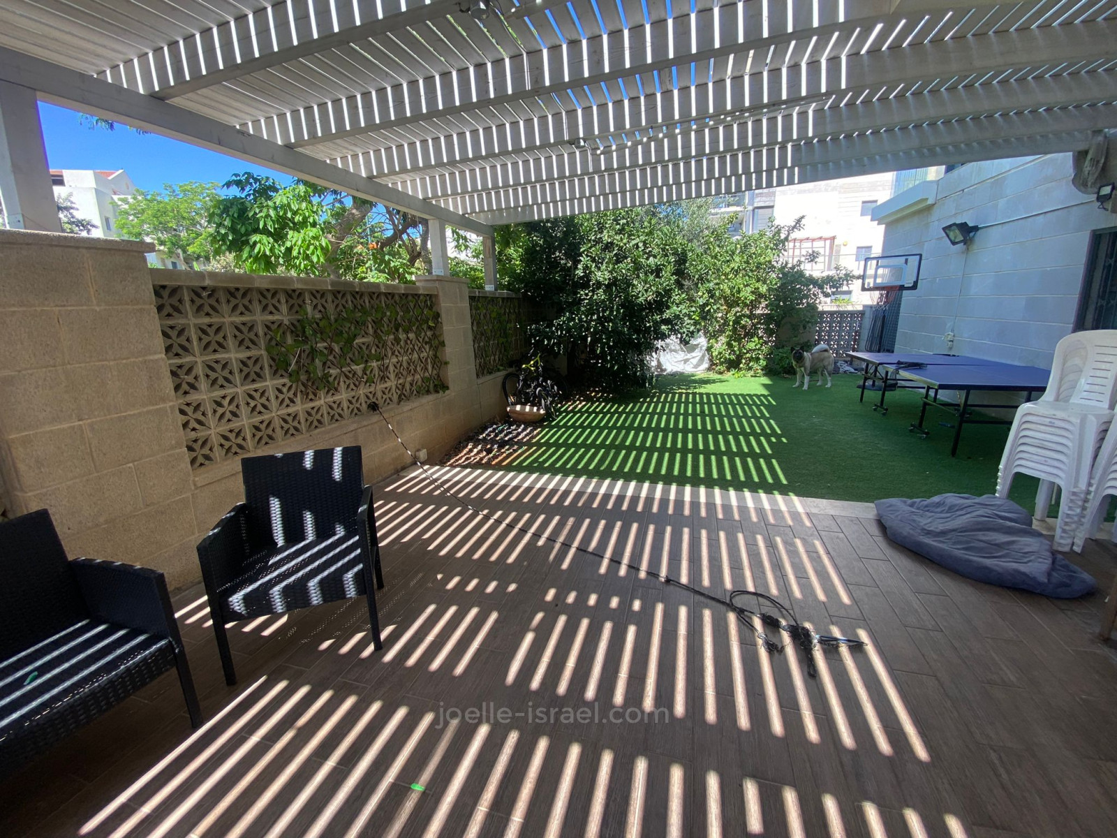 Apartamento garden 6 cômodos  Netanya Agamim 316-IBL-1699