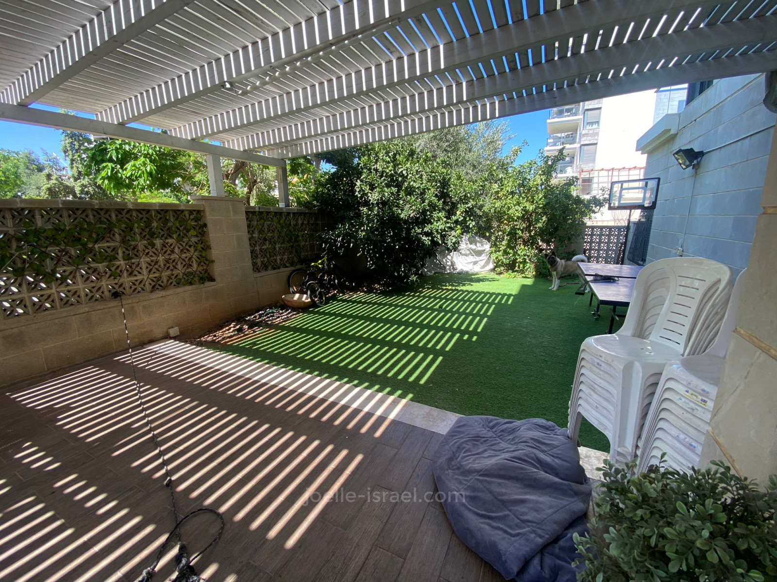 Apartamento garden 6 cômodos  Netanya Agamim 316-IBL-1699