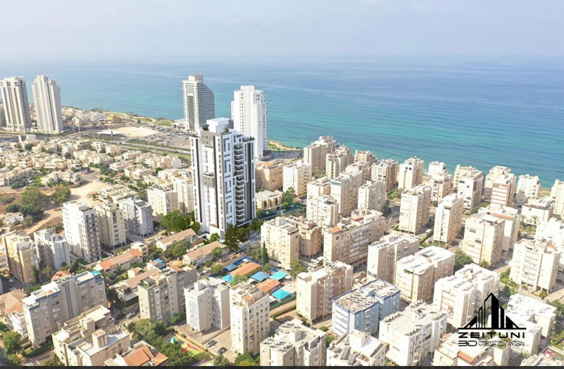 Apartamento 4 cômodos  Netanya Centro da cidade 316-IBL-1730