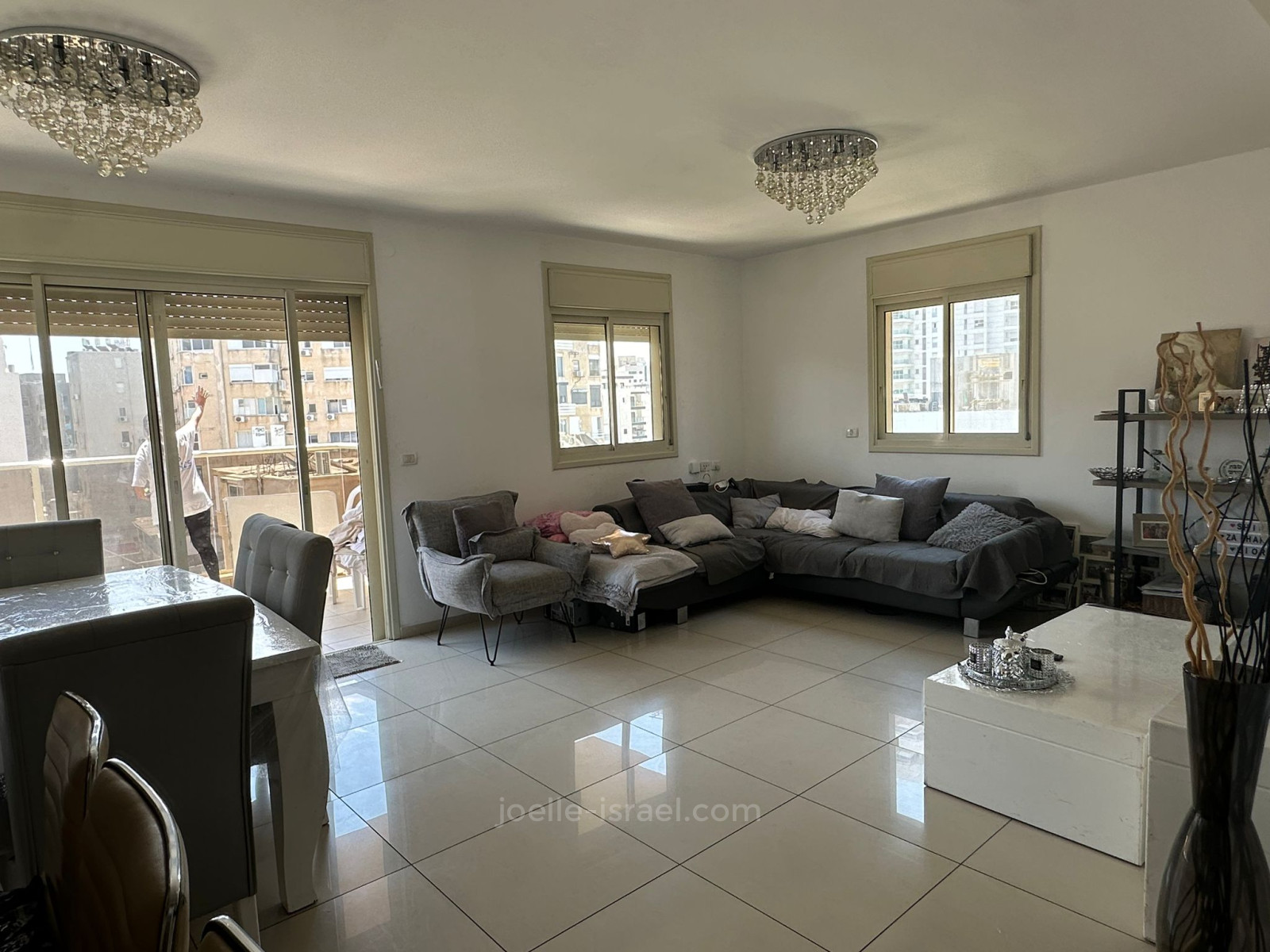 Apartamento 4 cômodos  Netanya Agamim 316-IBL-1741