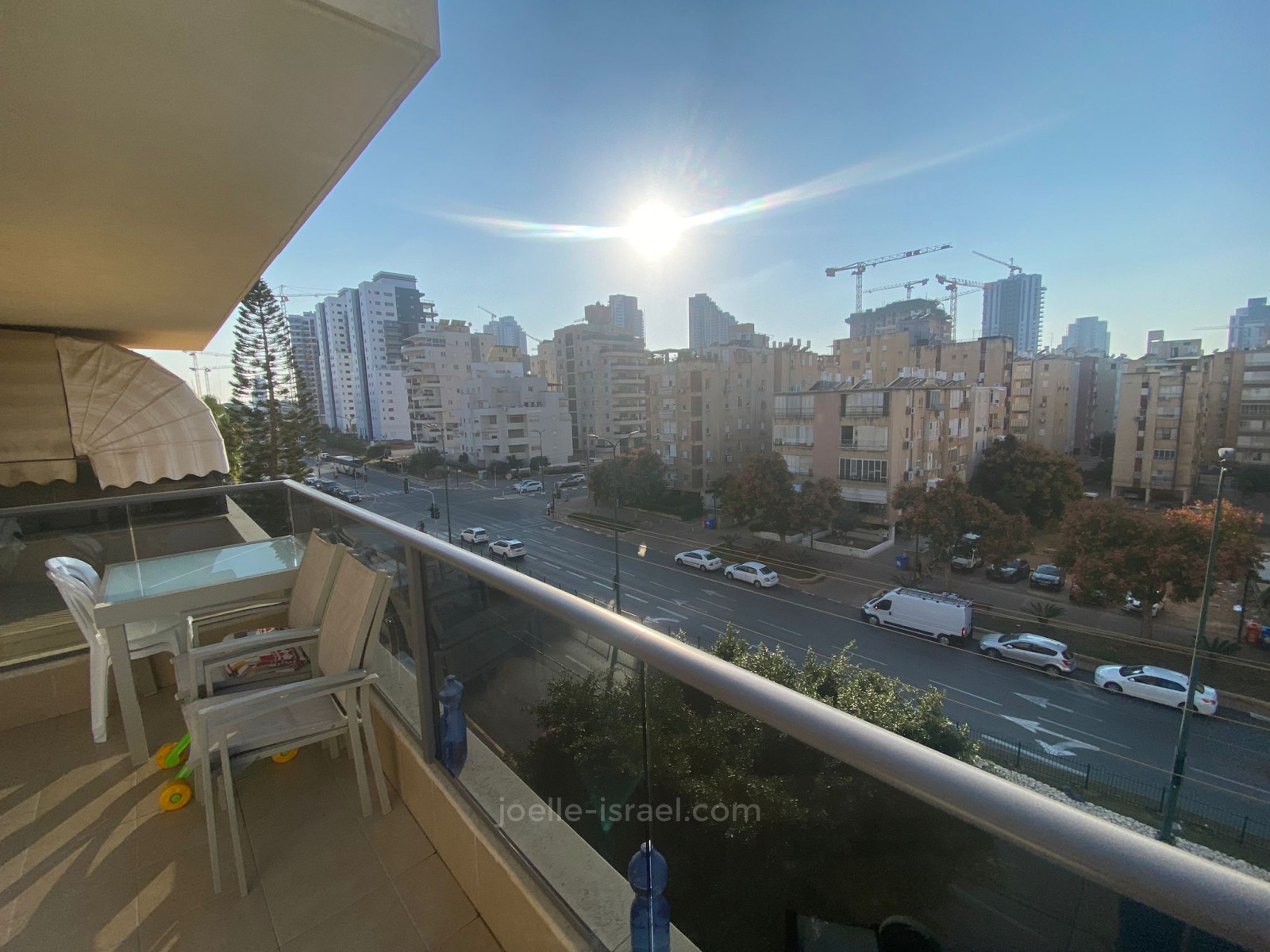 Apartamento 4 cômodos  Netanya Centro da cidade 316-IBL-1750