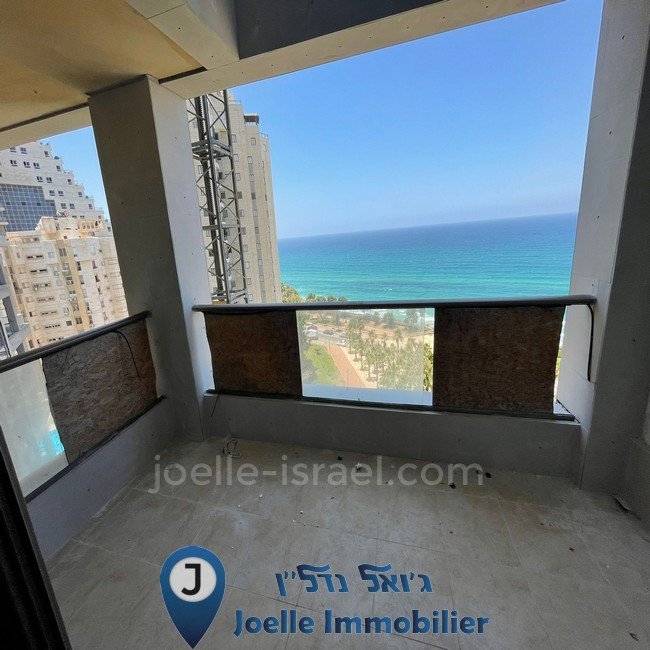 Apartamento 3 cômodos Netanya Mar 316-IBL-1764