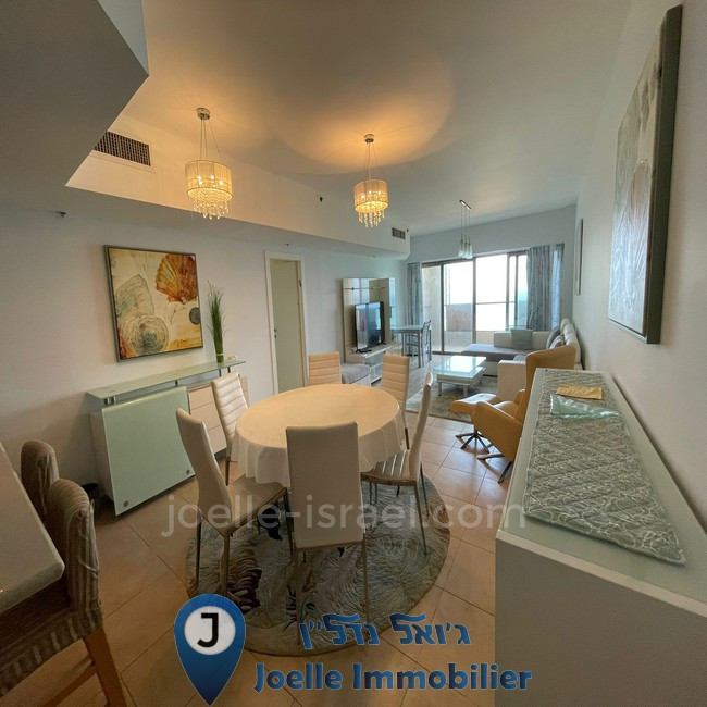 Apartamento 3 cômodos Netanya Mar 316-IBL-1764