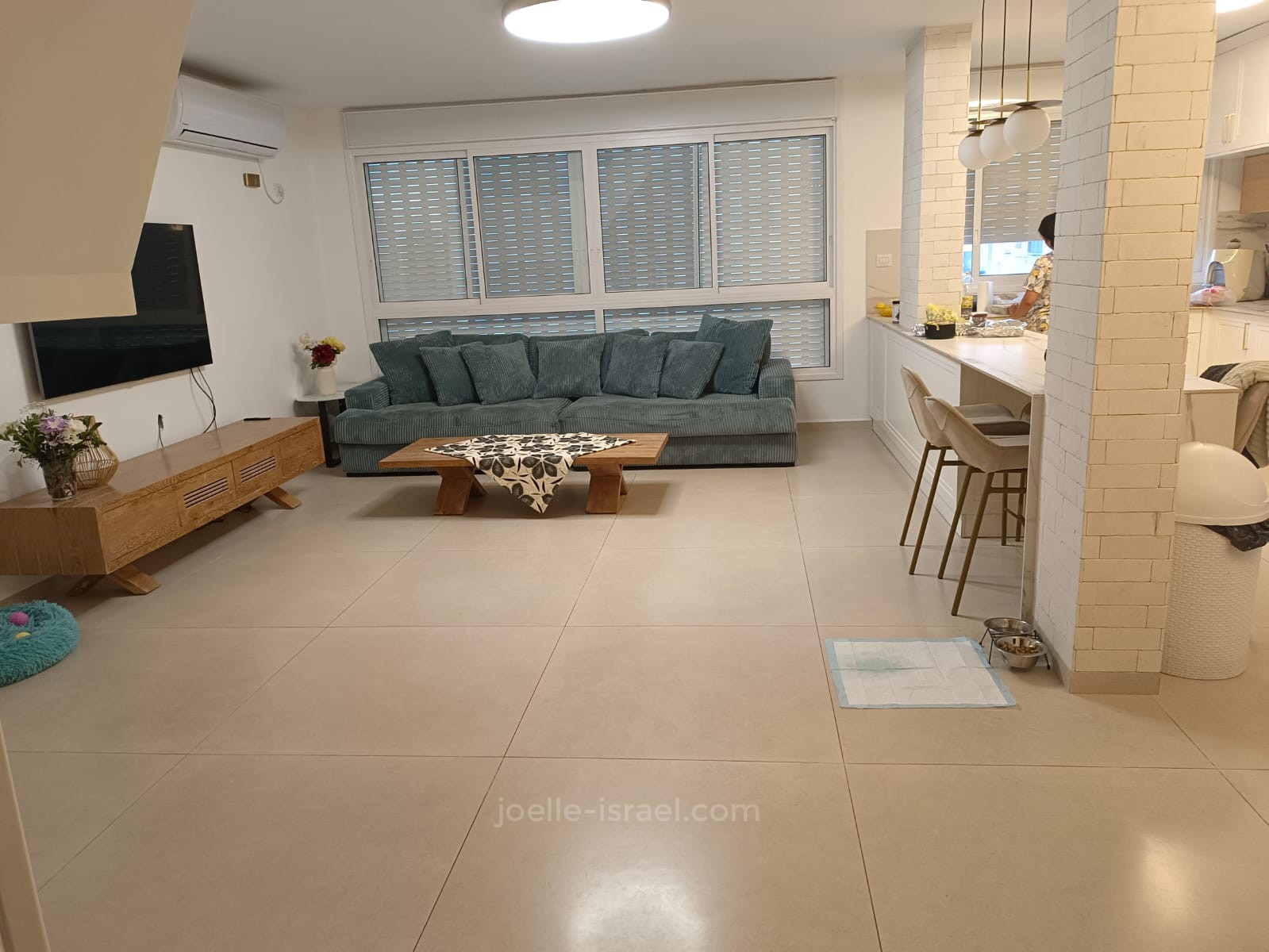 Cobertura 5 cômodos Netanya Centro da cidade 316-IBL-1783