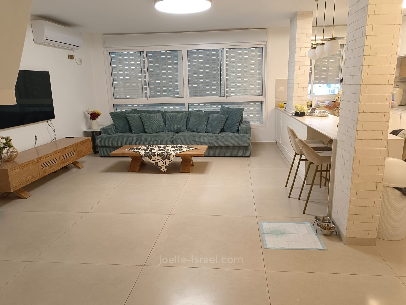 Cobertura 5 cômodos Netanya Centro da cidade 316-IBL-1783