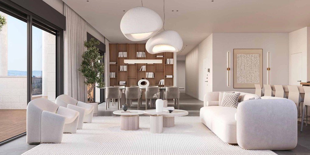 Apartamento 2 cômodos Jerusalém Ir Ganim 342-IBL-1748