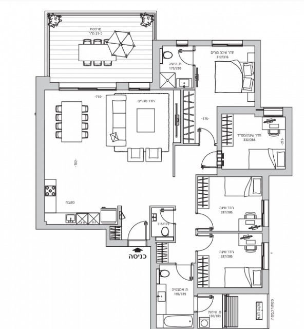 Projeto novo Apartamento Rishon Le Tzion