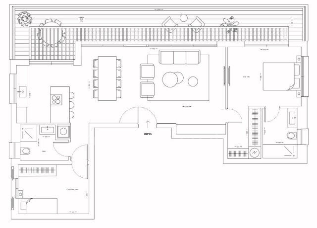 Apartamento 2 cômodos  Tel Aviv Ben-Yehuda 342-IBL-6550