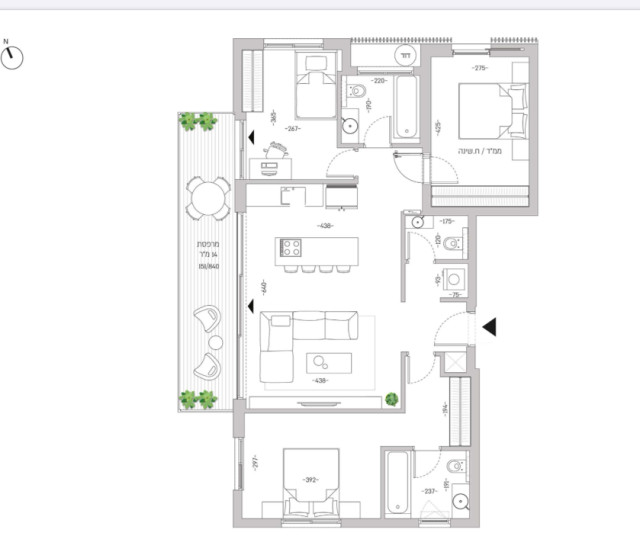 Projeto novo Apartamento Tel Aviv