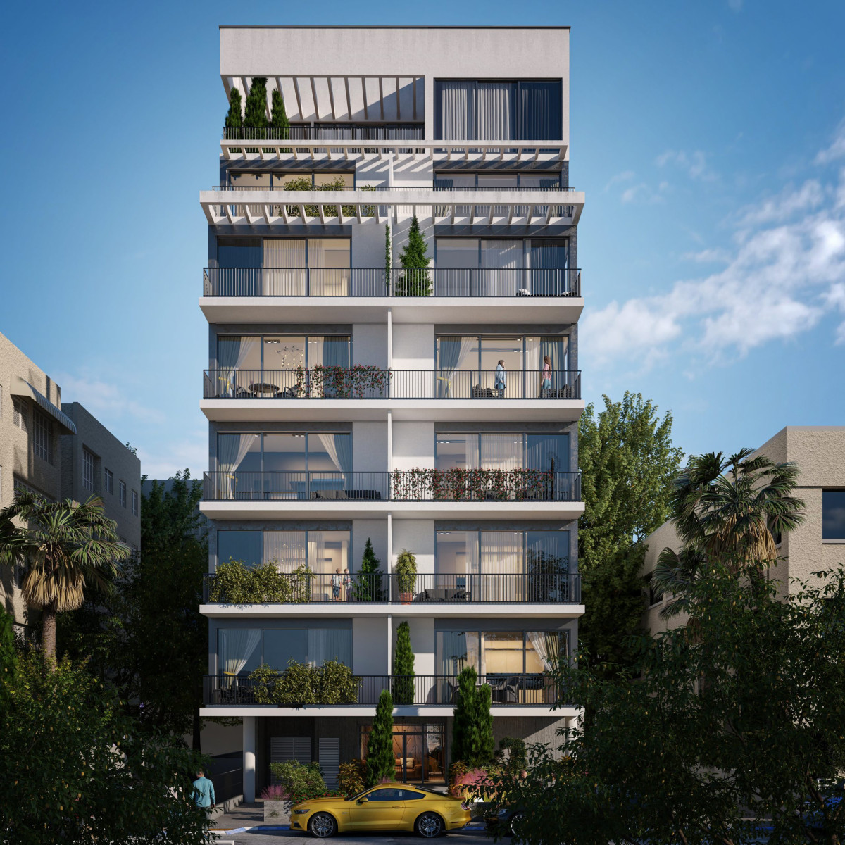 Apartamento garden 2.5 cômodos  Tel Aviv tel aviv north 342-IBL-6676