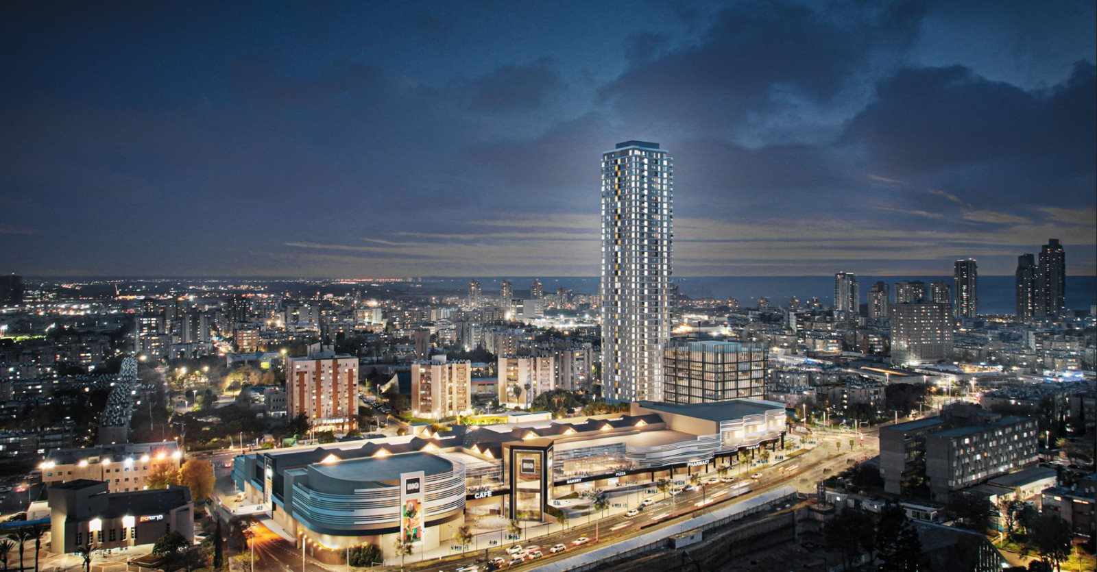 Apartamento 3 cômodos Bat yam Centro da cidade 342-IBL-6883