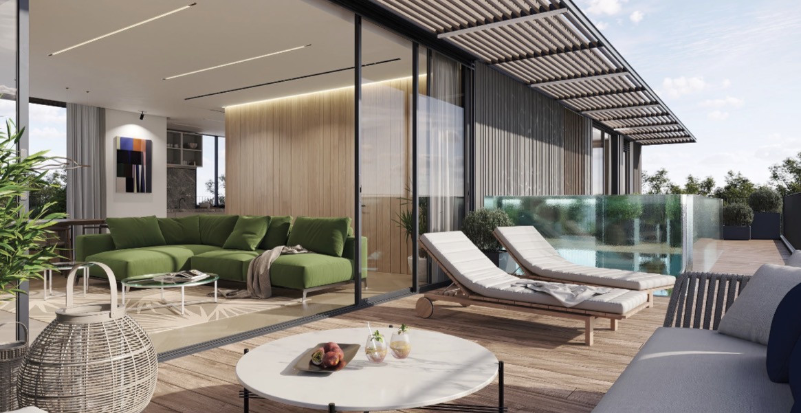 Apartamento 3 cômodos Tel Aviv Bazel 342-IBL-6895