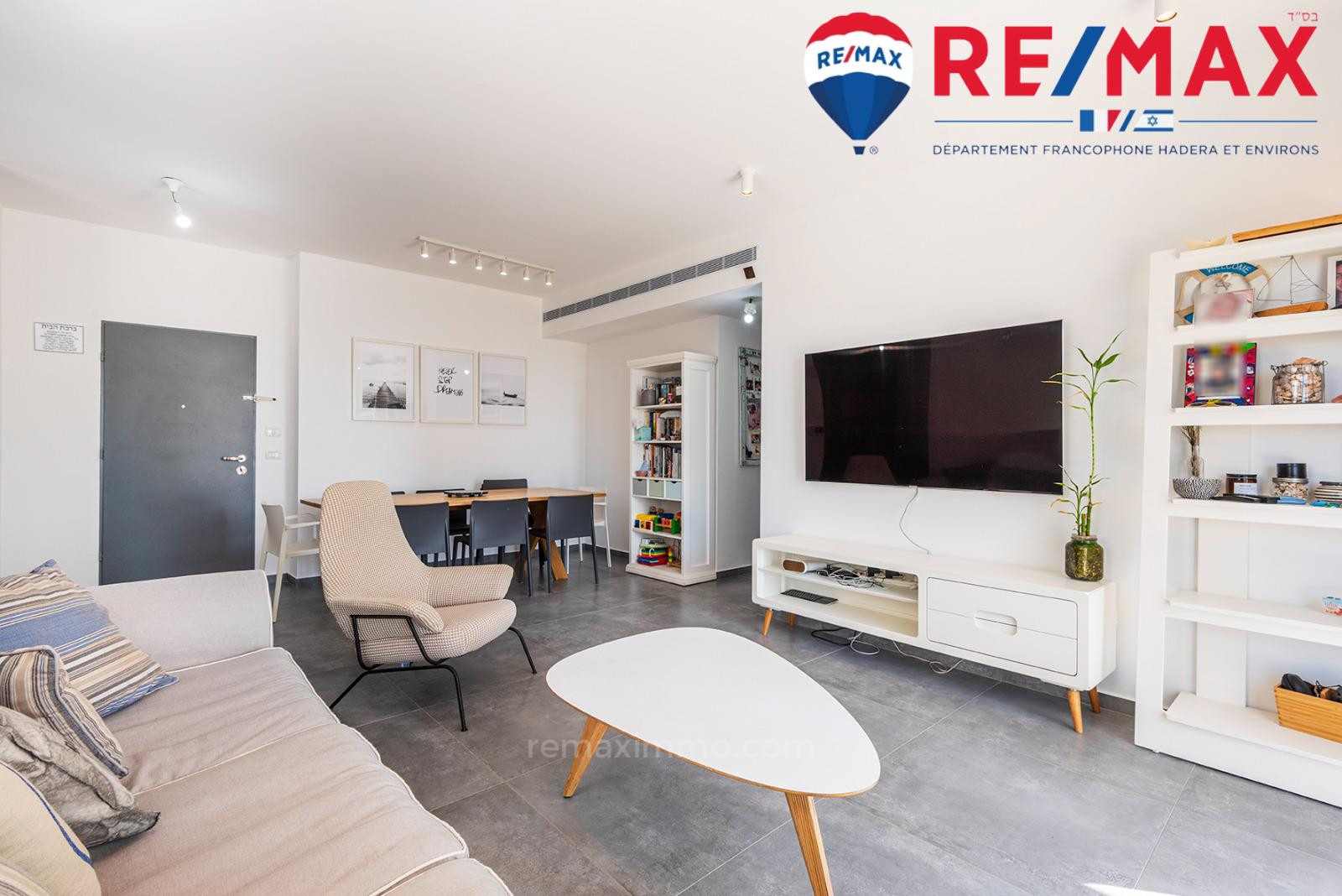 Apartamento 4 cômodos Hadera Ein a Yam 379-IBL-410