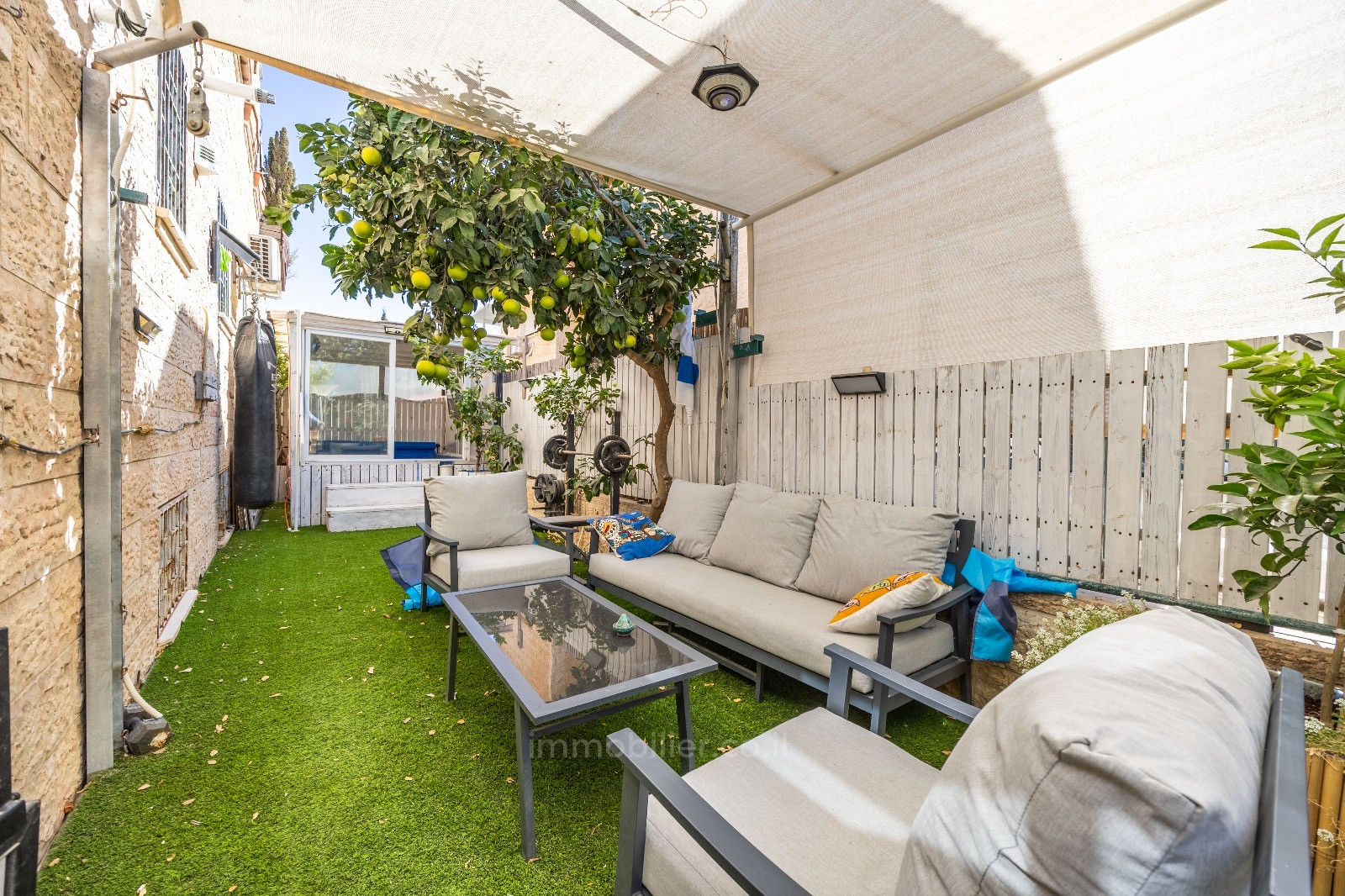 Apartamento garden 8 cômodos Jerusalém Beit Vagan 424-IBL-380