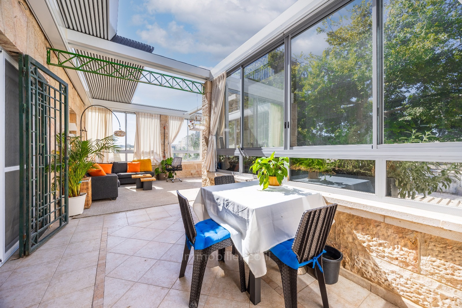 Apartamento garden 8 cômodos Jerusalém Beit Vagan 424-IBL-380