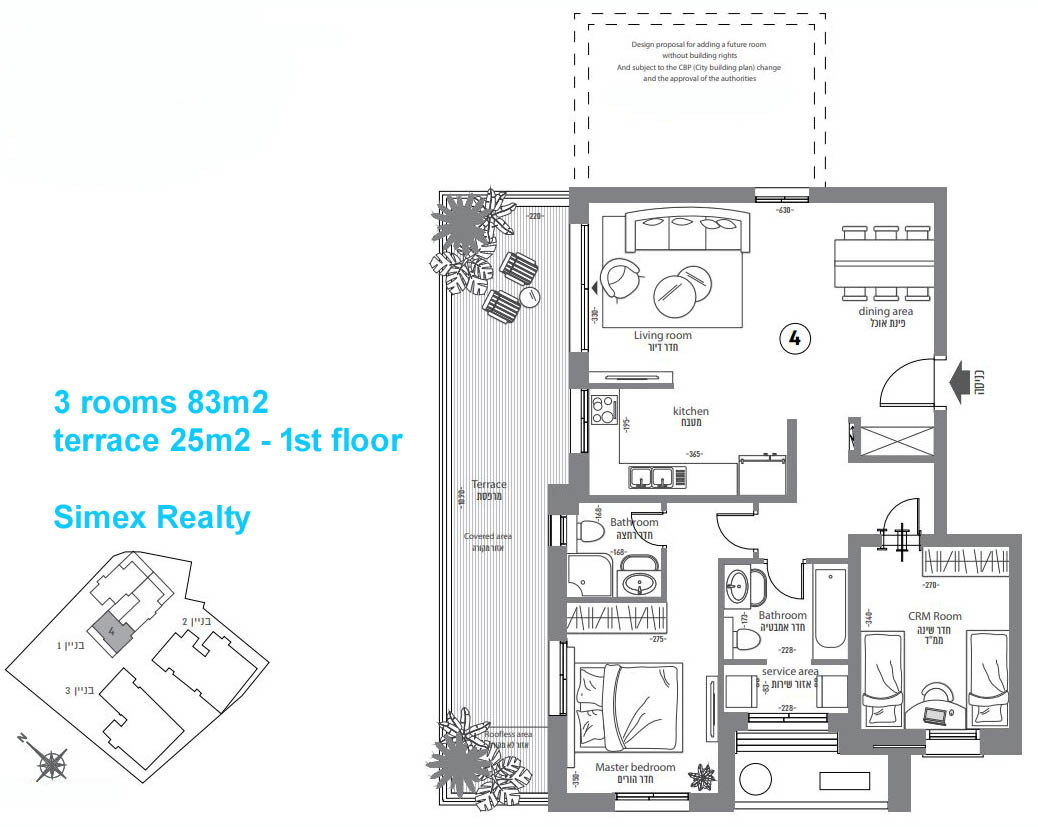 Apartamento 3 cômodos  Ramat Bet Shemesh Ramat Bet Shemesh 427-IBL-642