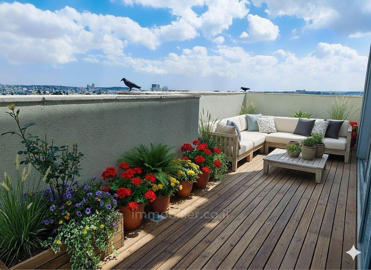 Cobertura 5 cômodos Jerusalém Kiryat Yovel 427-IBL-652