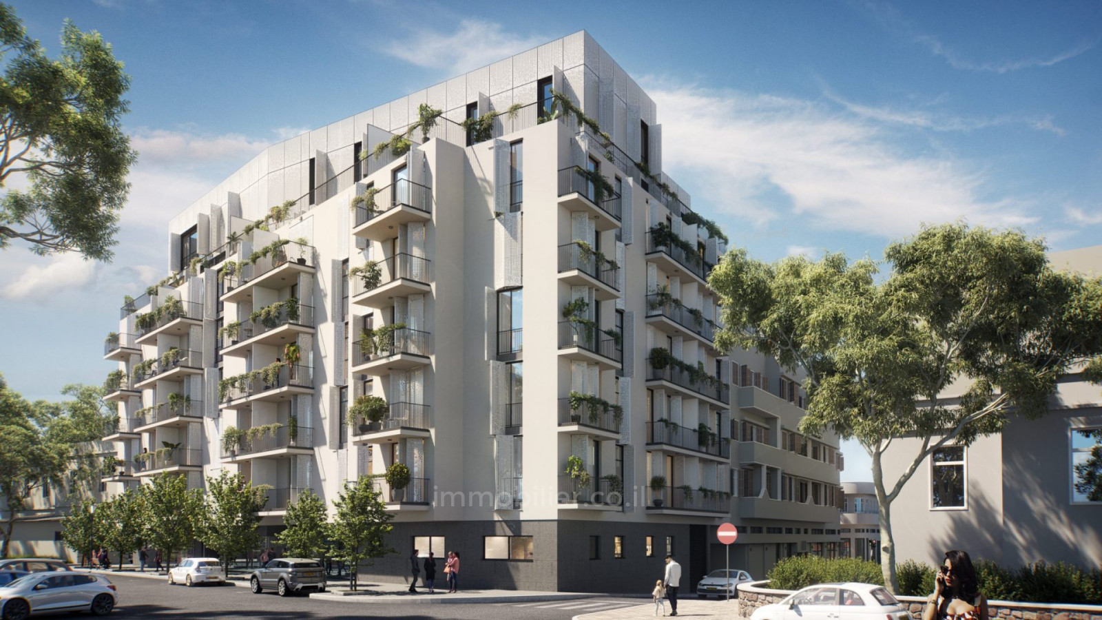 Apartamento garden 4 cômodos Tel Aviv Yaffo 427-IBL-670