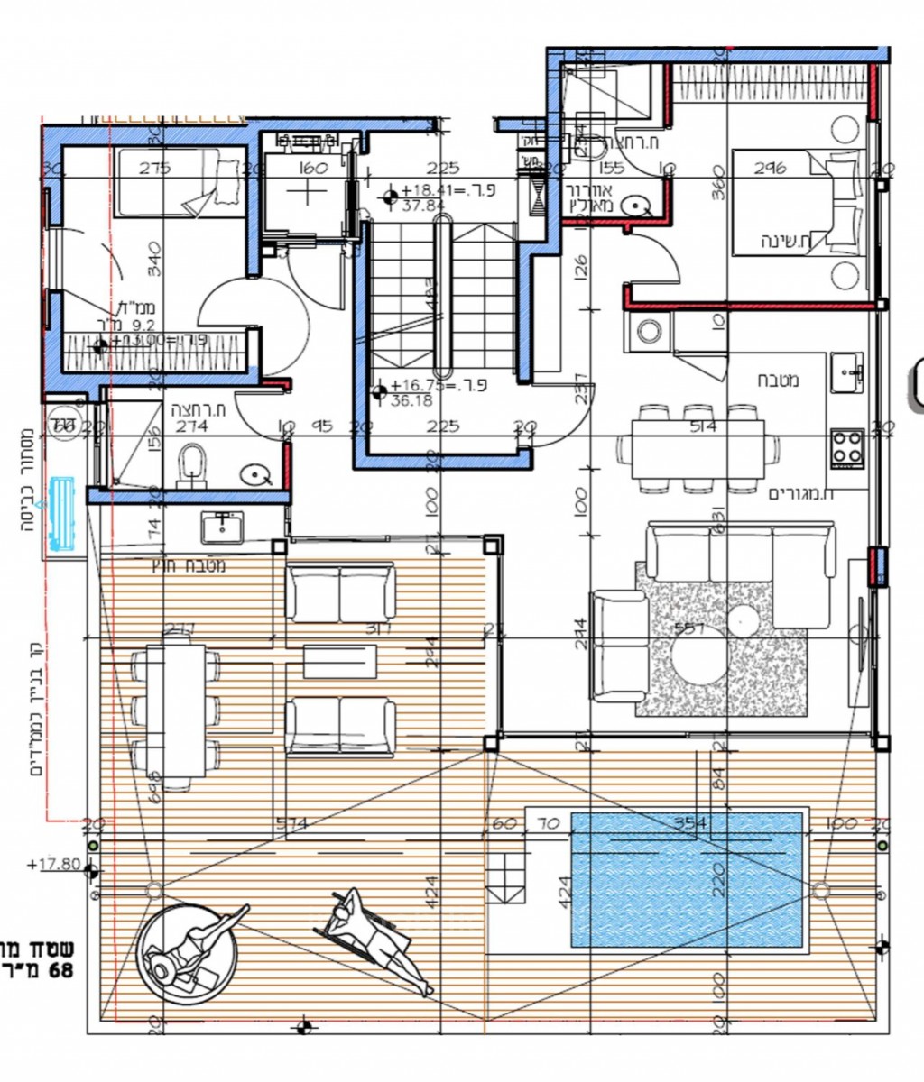 Apartamento 3.5 cômodos  Tel Aviv Habima 457-IBL-1031