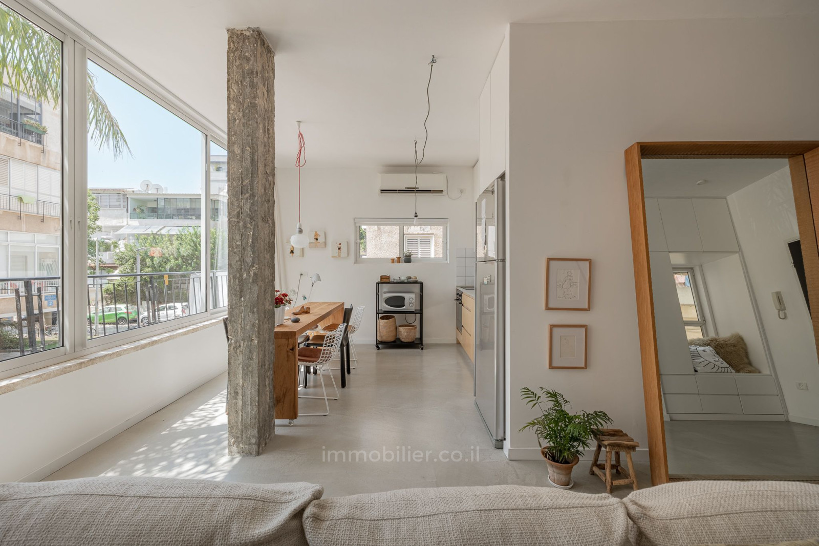 Apartamento 3 cômodos  Tel Aviv Hatsafon hayachan 457-IBL-1150