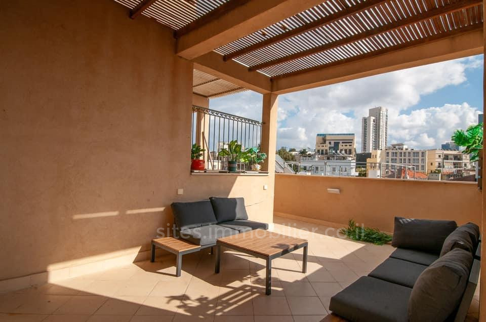 Duplex-Cobertura 4 cômodos  Tel Aviv Kerem Hatemanim 457-IBL-1240