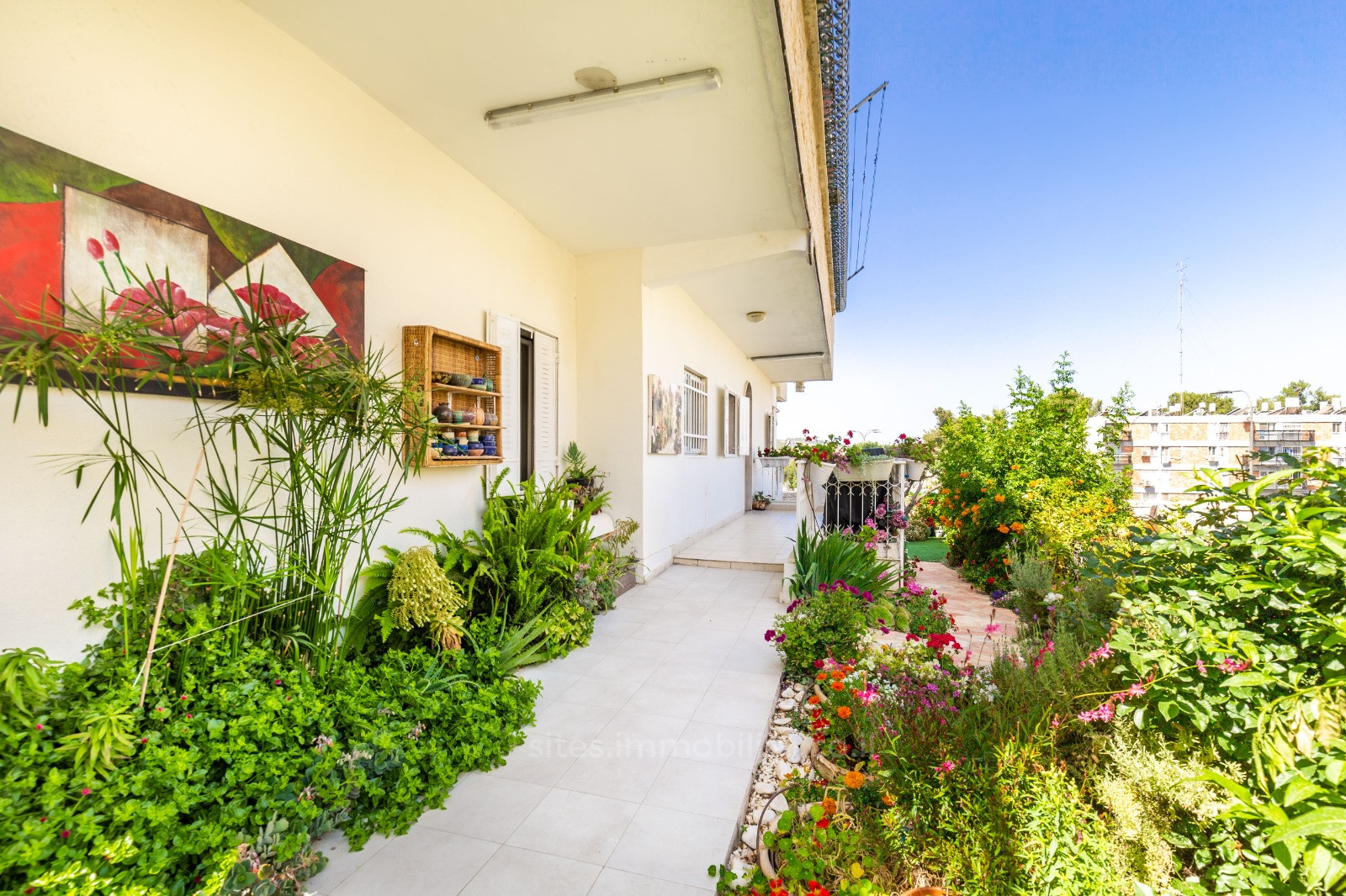 Apartamento garden 4 cômodos  Jerusalém Katamon 457-IBL-1268