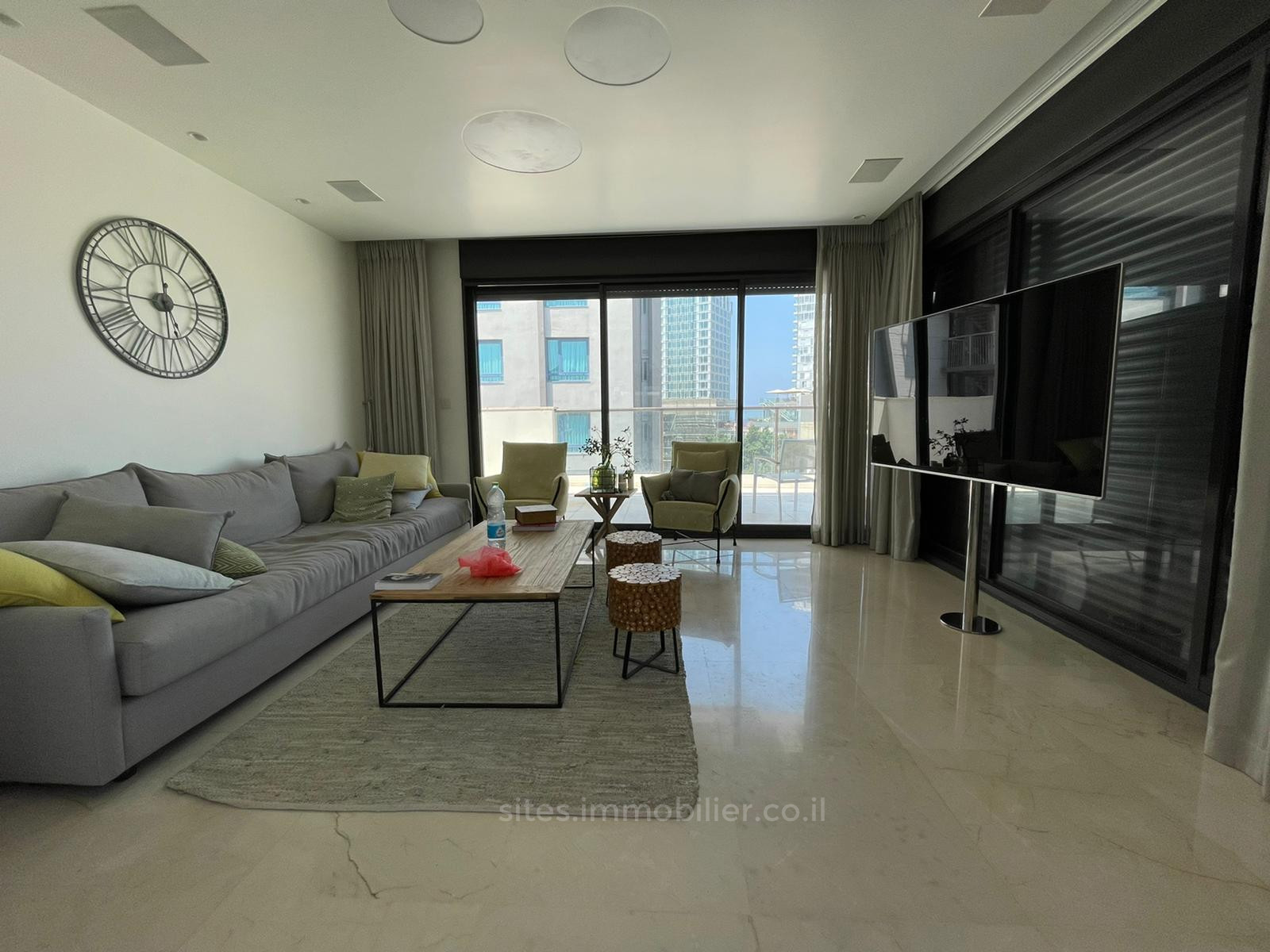 Duplex-Cobertura 4 cômodos  Tel Aviv Centro da cidade 457-IBL-1308