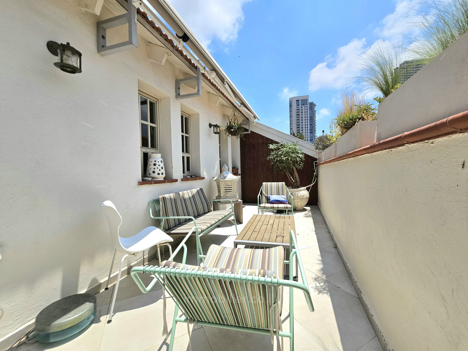 Duplex-Cobertura 4 cômodos  Tel Aviv Neve Tsedek 457-IBL-1363