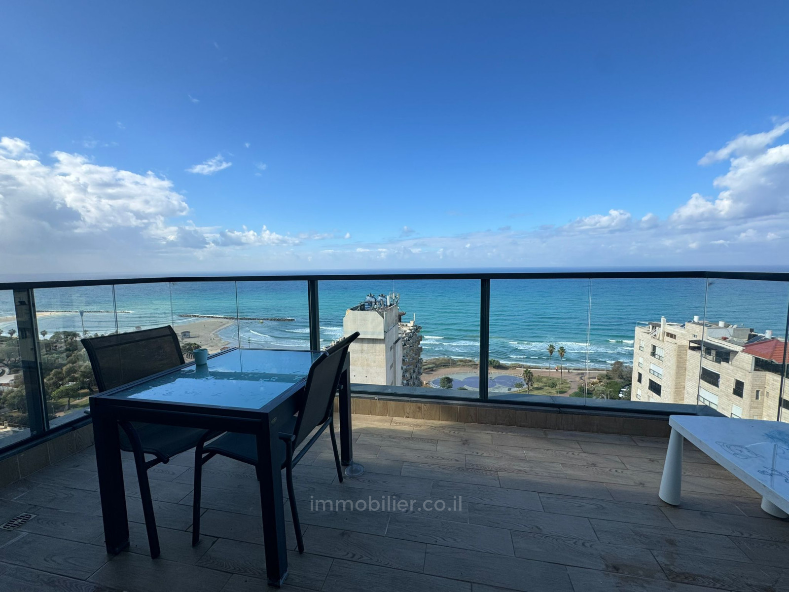 Apartamento 3 cômodos  Netanya Kikar 457-IBL-1395