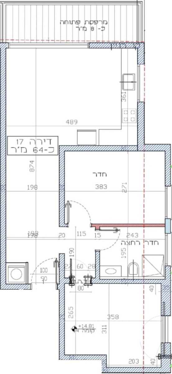 Apartamento 3 cômodos  Tel Aviv Kerem Hatemanim 457-IBL-1398