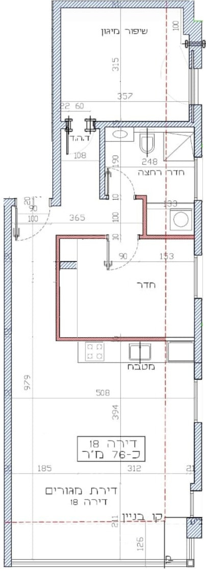 Apartamento 3 cômodos  Tel Aviv Kerem Hatemanim 457-IBL-1398