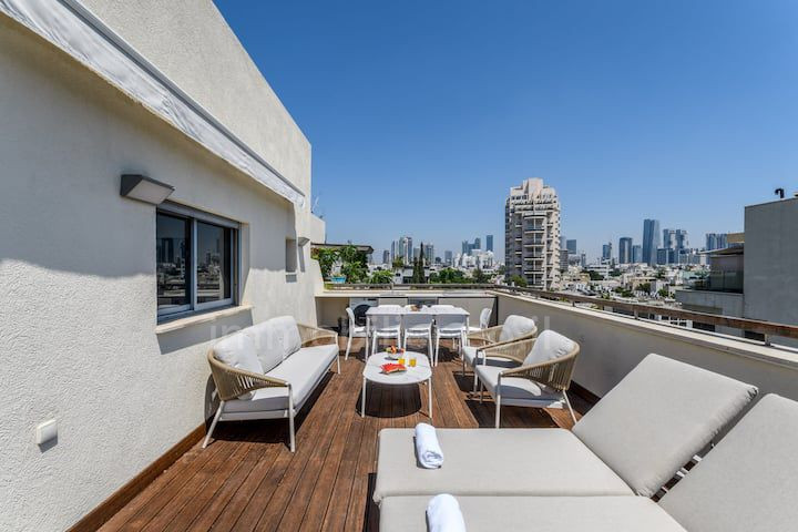 Duplex 3 cômodos  Tel Aviv Dizengof 457-IBL-1402